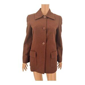 Fendi Vintage Wool Short Coat